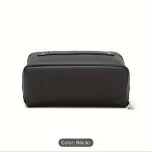 Elegant Black Cosmetic Bag